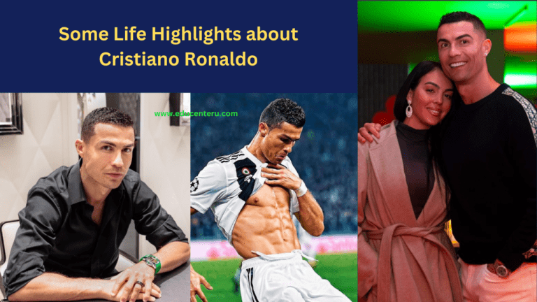 Some Life Highlights About Cristiano Ronaldo